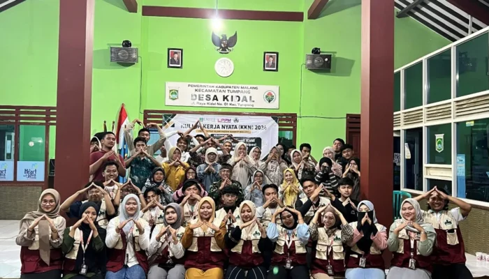 Gandeng Pemerintah Desa dan Lintas Elemen Masyarakat, KKN Kelompok 6 Tumpang Universitas Islam Raden Rahmat Malang  Sosialisasikan Program Kerja di Desa Kidal