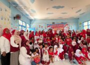 Mahasiswa KKN UNIRA Kelompok 6 Tumpang Terlibat dalam Lomba HUT ke-81 RI di KB-RA Baitussalam